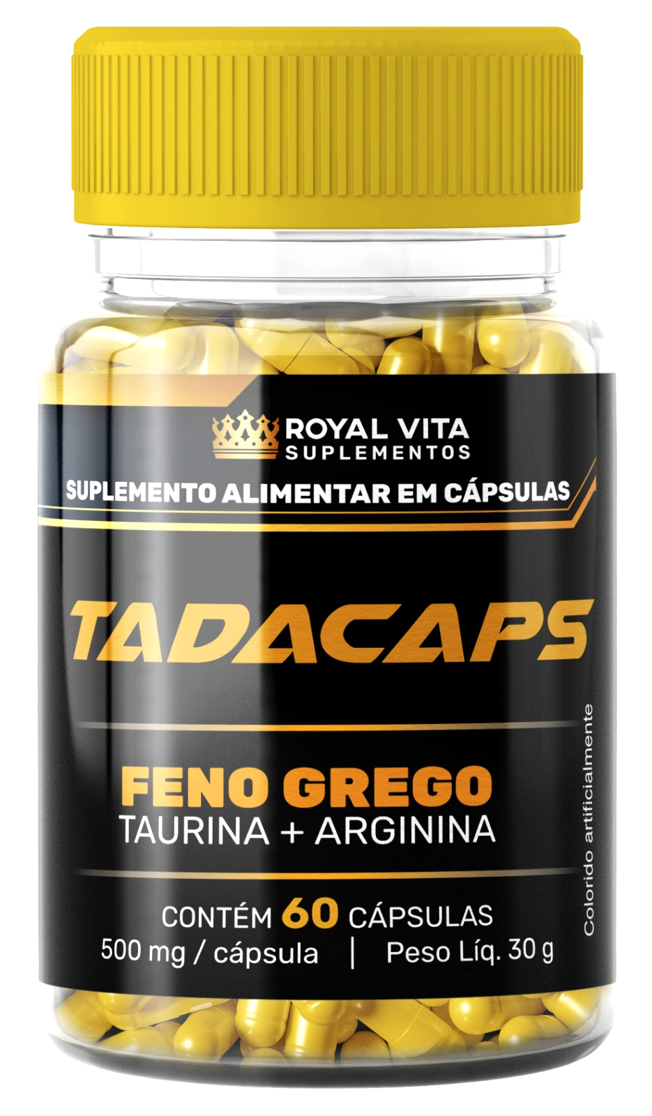 Dois frascos do TADALACAPS